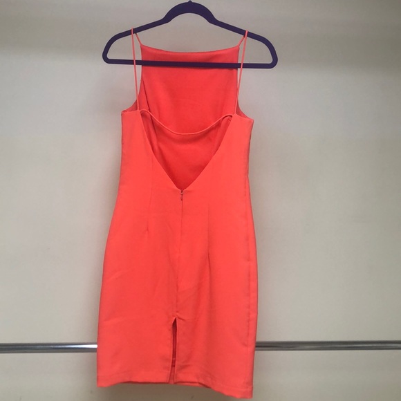 Orange Sheath Dress - Picture 4 of 4